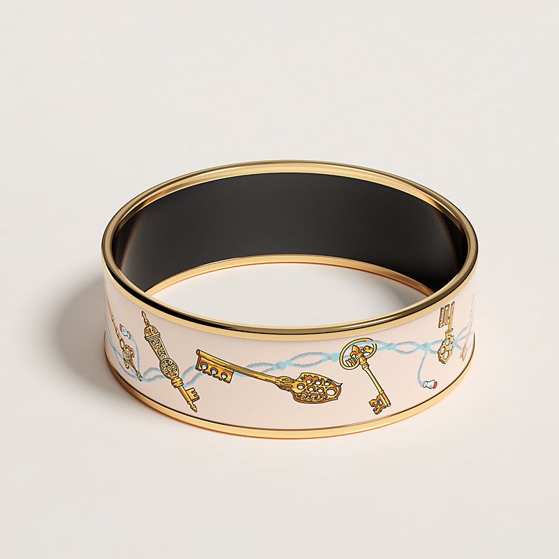 【独特なデザイン♪】エルメス エナメルブレスレット HERMES エナメルブレスレット 《クリック・クラックH/ブリッド・ドゥ